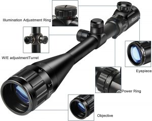 Best air rifle scopes under $100