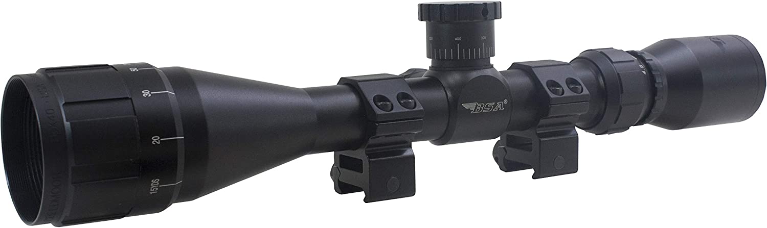 BSA Optics 3X-9X 40mm Rifle Scope Review
