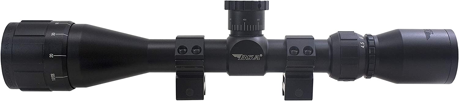 BSA Optics 3X-9X 40mm Rifle Scope Review
